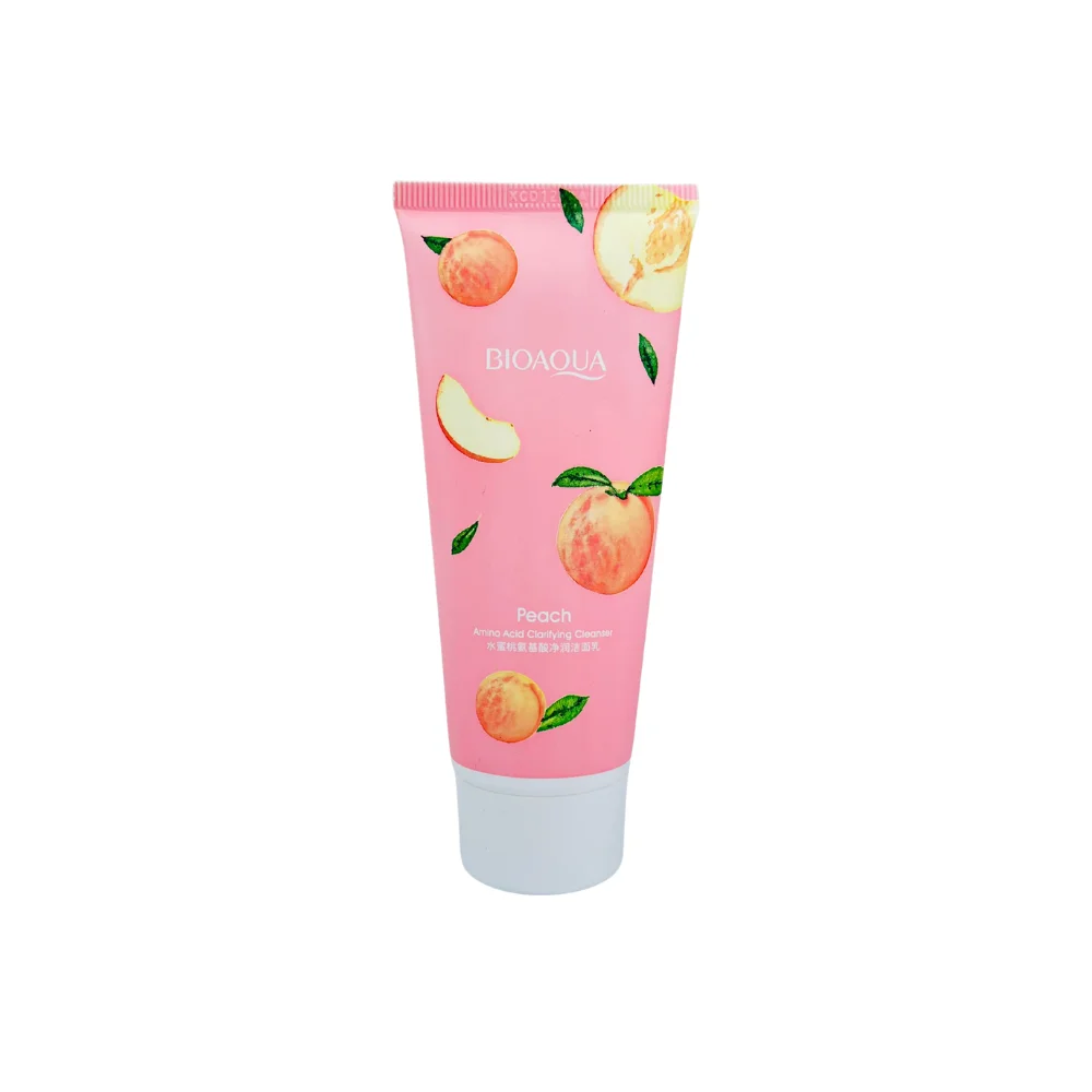 9 Bioaqua Peach Amino Acid Facial Cleanser 100g